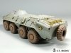 E.T. Model P35-128 Russian BTR-70 APC Sagged Wheels for Trumpeter kit 1/35